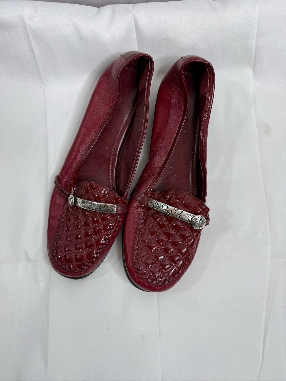 Brighton MOBILE shoes Loafers Red sz 7 1/2